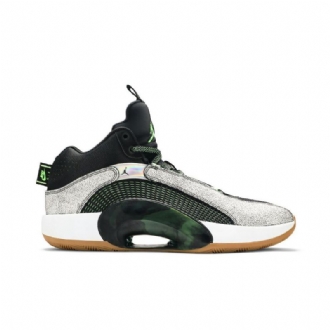 Air Jordan 35 Zion Williamson Pf Fehér Fekete Zöld Férfi Cipő