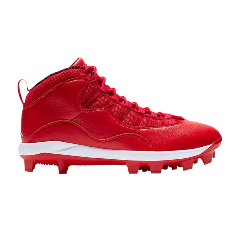 Air Jordan Retro 10 Mcs Piros Fehér Férfi Cipő