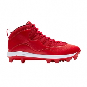 Air Jordan Retro 10 Mcs Piros Fehér Férfi Cipő
