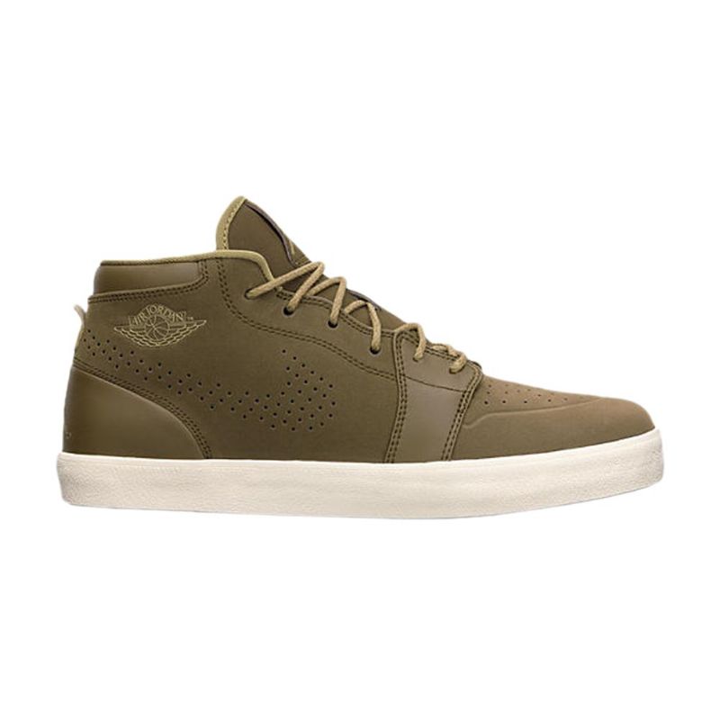 Air Jordan Retro V.1 Chukka Olive Zöld Fehér Férfi Cipő