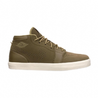 Air Jordan Retro V.1 Chukka Olive Zöld Fehér Férfi Cipő