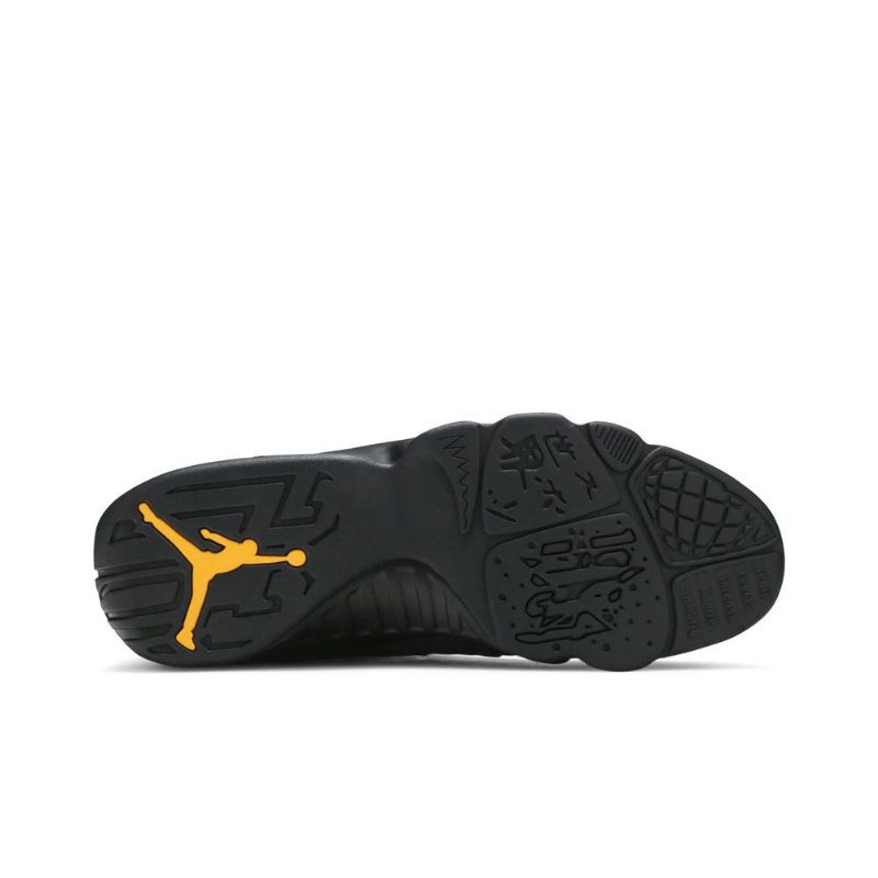Air Jordan 9 Retro 'dark Charcoal University Gold' Fekete Szürke Arany Férfi Cipő