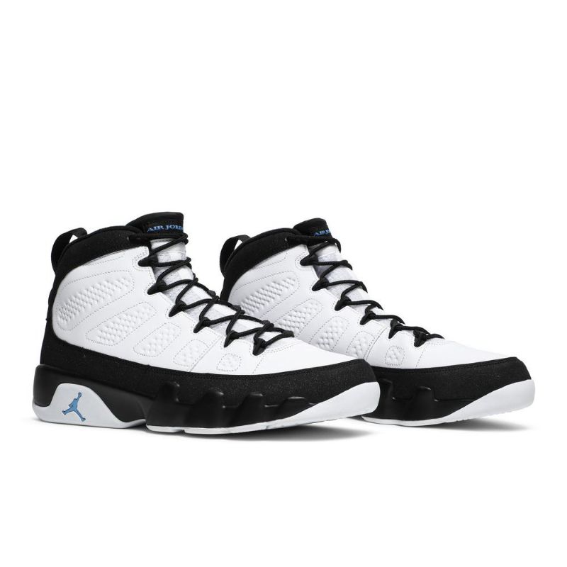 Air Jordan 9 Retro Fehér Fekete Kék Férfi Cipő