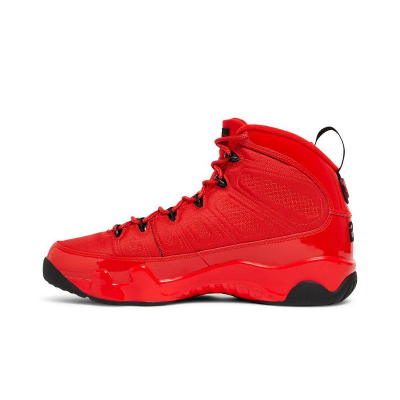 Air Jordan 9 Retro Piros Fekete Férfi Cipő