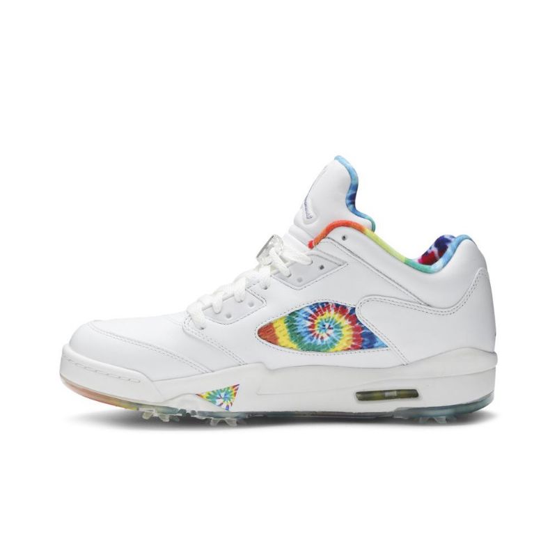Air Jordan 5 Low Golf Fehér Többszínű Férfi Cipő