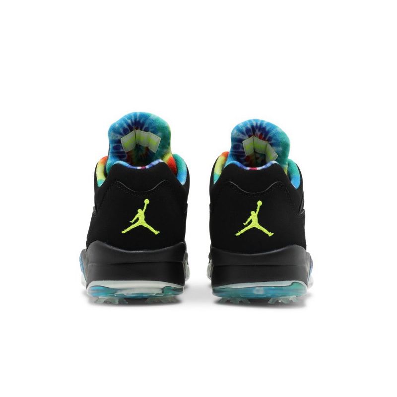 Air Jordan 5 Low Golf Fekete Többszínű Férfi Cipő