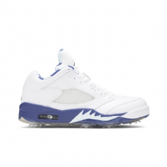 Air Jordan 5 Low Golf Nrg Fehér Kék Férfi Cipő