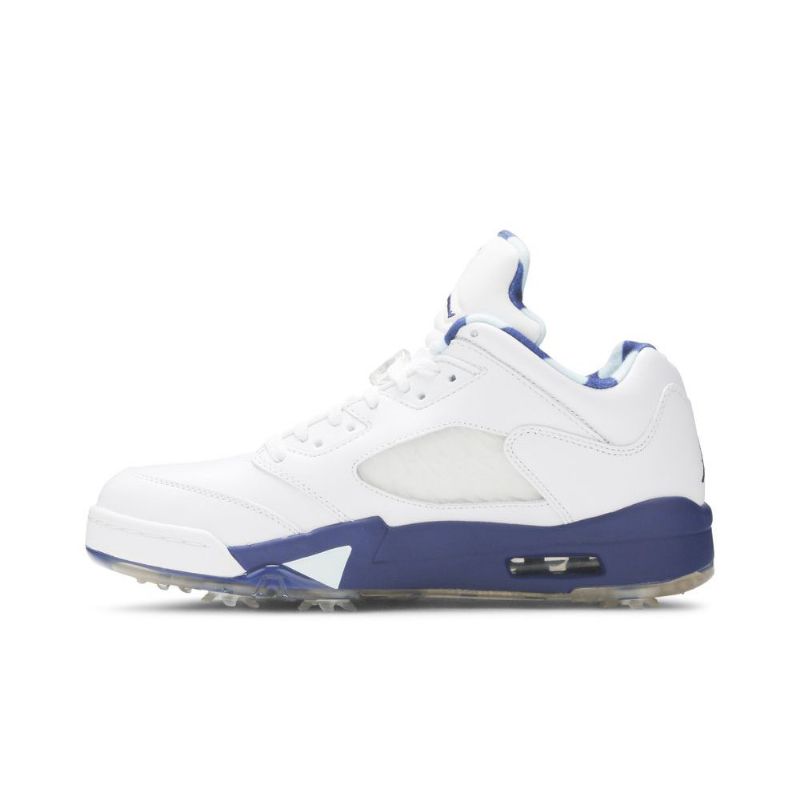 Air Jordan 5 Low Golf Nrg Fehér Kék Férfi Cipő
