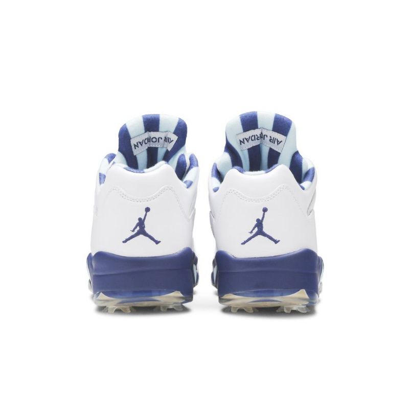 Air Jordan 5 Low Golf Nrg Fehér Kék Férfi Cipő