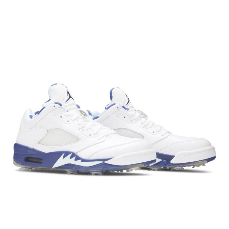Air Jordan 5 Low Golf Nrg Fehér Kék Férfi Cipő