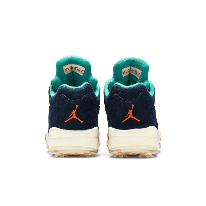 Air Jordan 5 Low Golf Nrg Sötétkék Ezüstkék Férfi Cipő