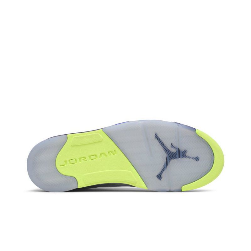 Air Jordan 5 Retro Fehér Lila Fekete Férfi Cipő