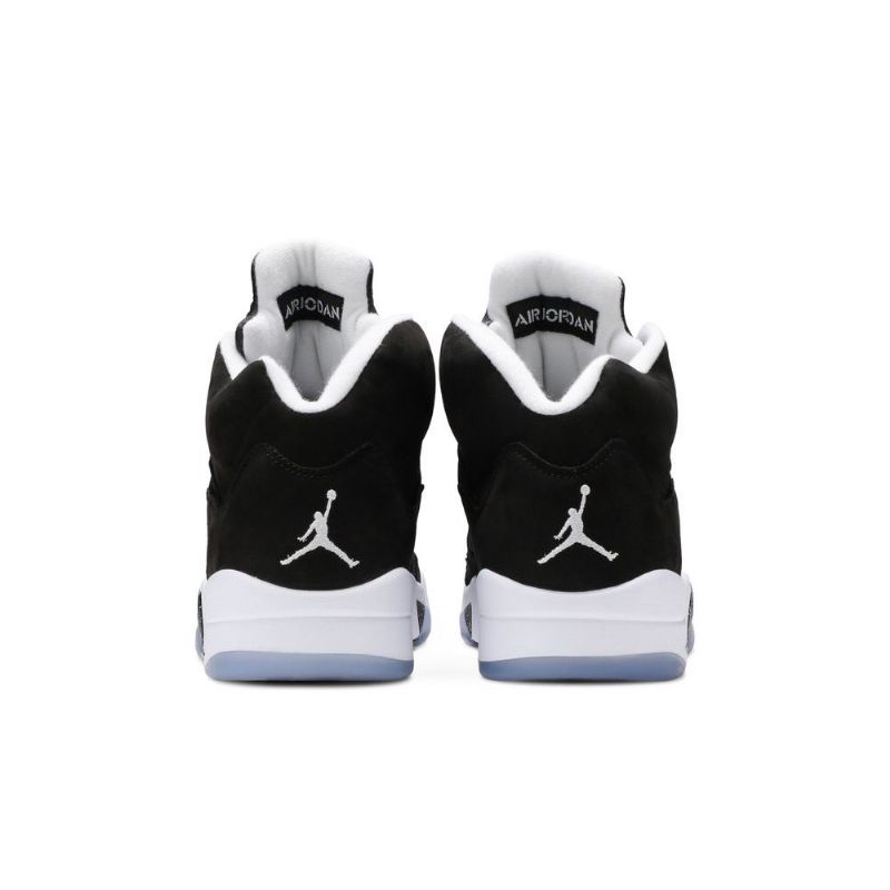 Air Jordan 5 Retro Fekete Szürke Fehér Férfi Cipő