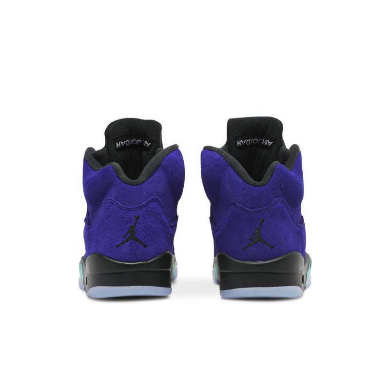 Air Jordan 5 Retro Lila Fekete Türkiz Férfi Cipő