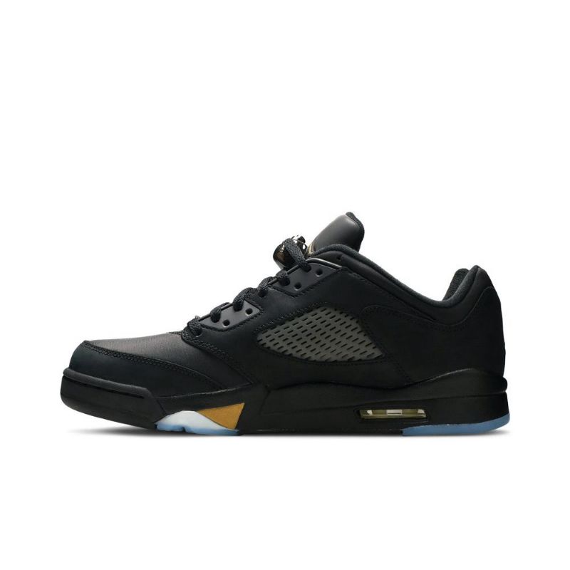 Air Jordan 5 Retro Low Wings Fekete Arany Férfi Cipő