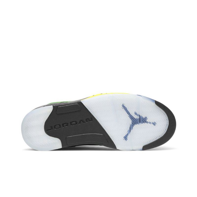 Air Jordan 5 Retro Se Zöld Fekete Férfi Cipő