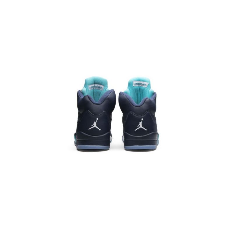 Air Jordan 5 Retro Sötétkék Türkizszürke Férfi Cipő