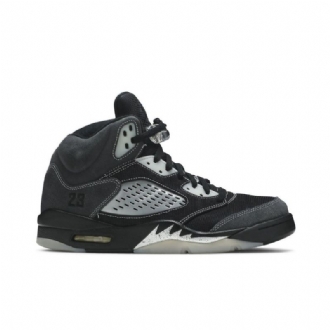 Air Jordan 5 Retro Szürke Fekete Férfi Cipő