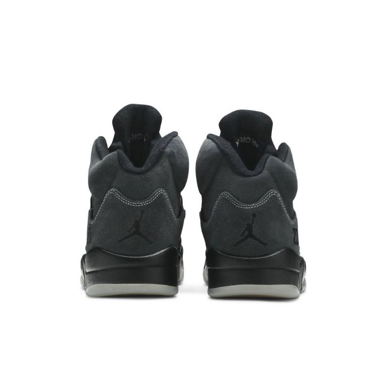 Air Jordan 5 Retro Szürke Fekete Férfi Cipő
