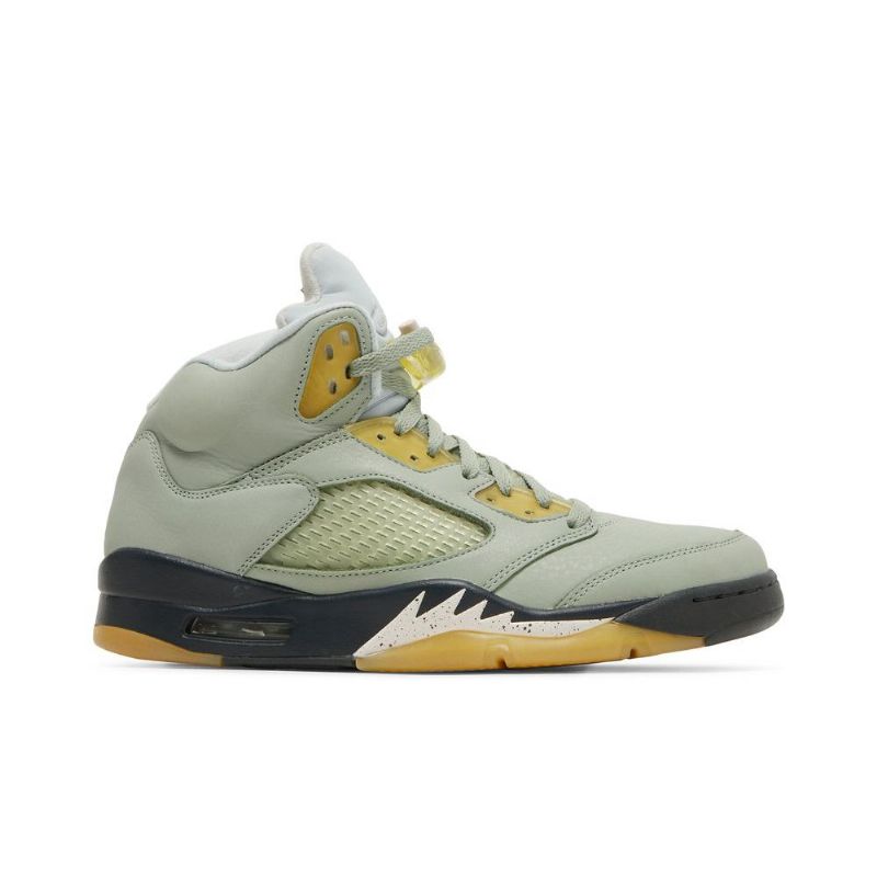 Air Jordan 5 Retro Zöld Sárga Férfi Cipő