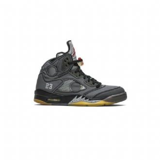 Air Jordan 5 Törtfehér Retro Sp Fekete Ezüst Piros Arany Férfi Cipő