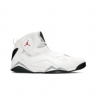 Air Jordan True Flight Fehér Fekete Piros Férfi Cipő