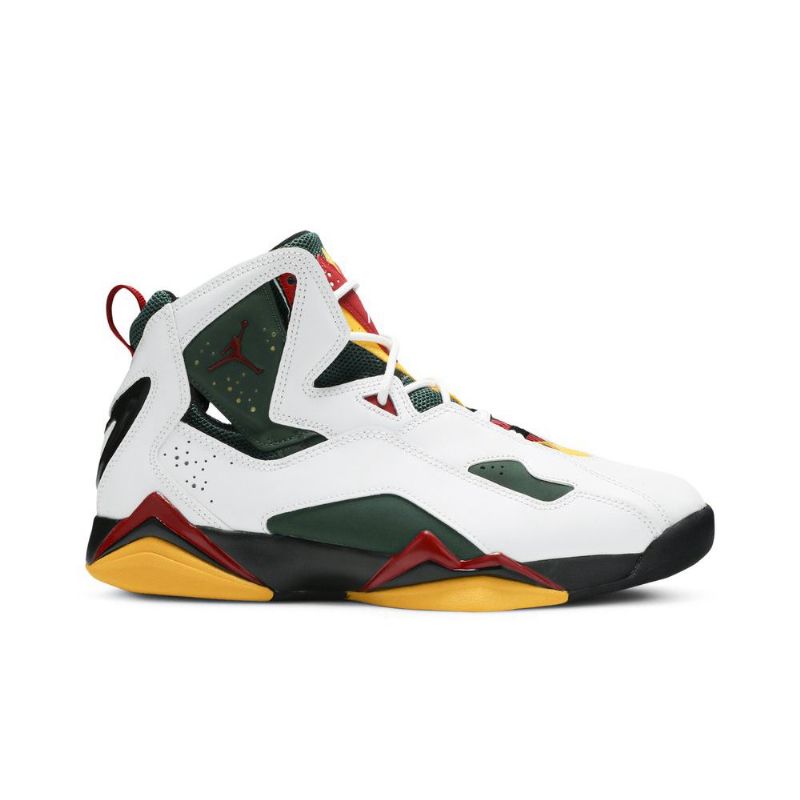 Air Jordan True Flight Fehér Piros Zöld Sárga Férfi Cipők