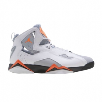Air Jordan True Flight Fehér Szürke Narancssárga Férfi Cipő