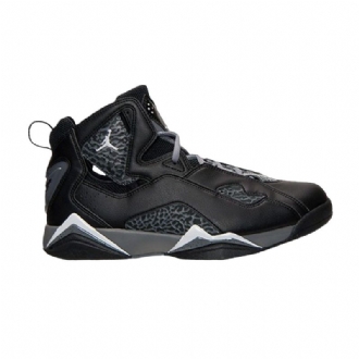 Air Jordan True Flight Fekete Fehér Ezüst Férfi Cipő