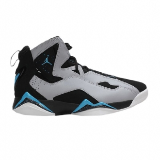 Air Jordan True Flight Fekete Kék Szürke Fehér Férfi Cipők