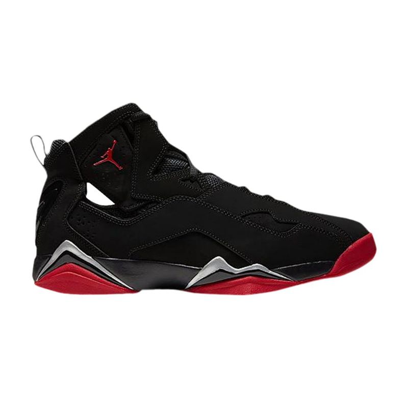 Air Jordan True Flight Fekete Piros Ezüst Férfi Cipő
