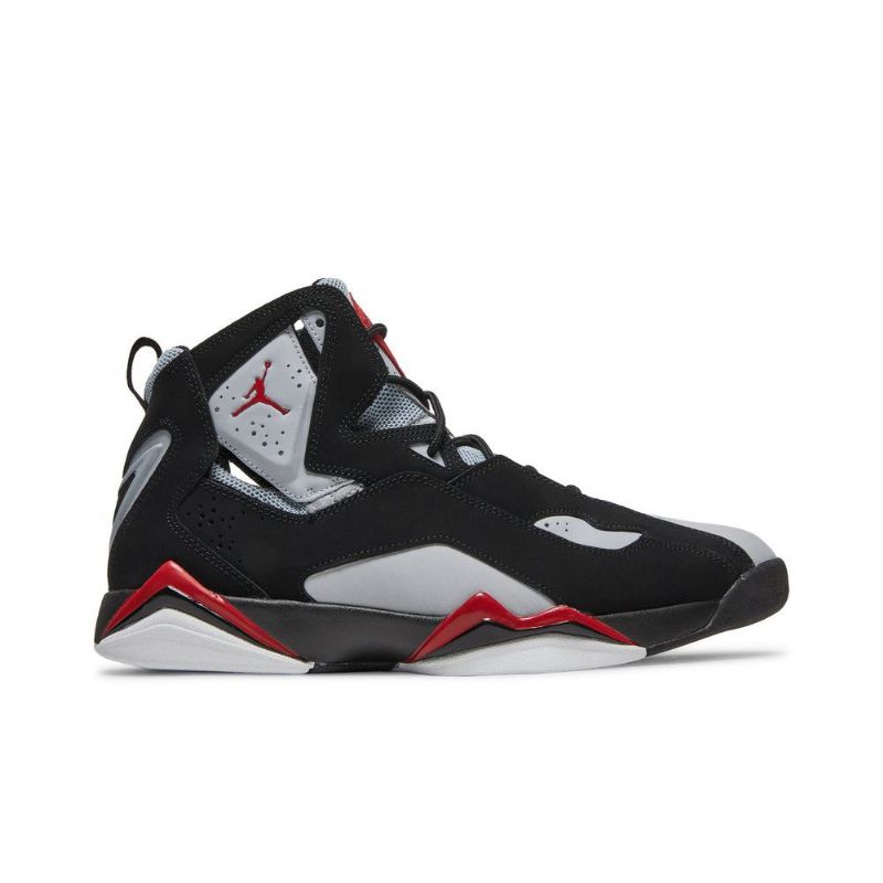 Air Jordan True Flight Fekete Szürke Piros Férfi Cipő