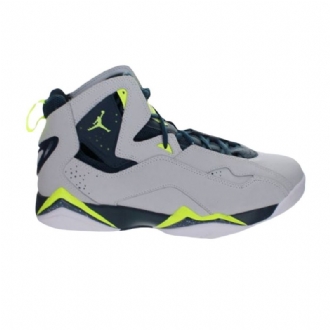 Air Jordan True Flight Szürke Zöld Sötétkék Férfi Cipők