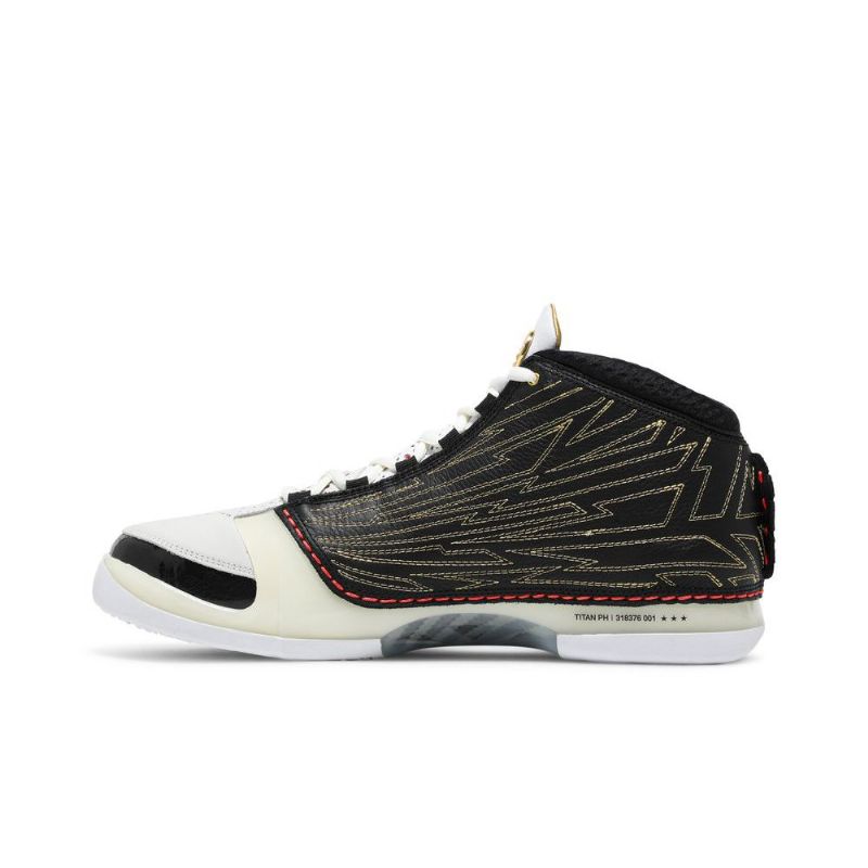 Air Jordan 23 Titan Retro Sp Fekete Bézs Fehérarany Férfi Cipő