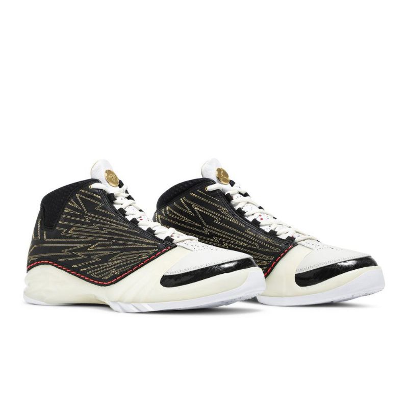 Air Jordan 23 Titan Retro Sp Fekete Bézs Fehérarany Férfi Cipő