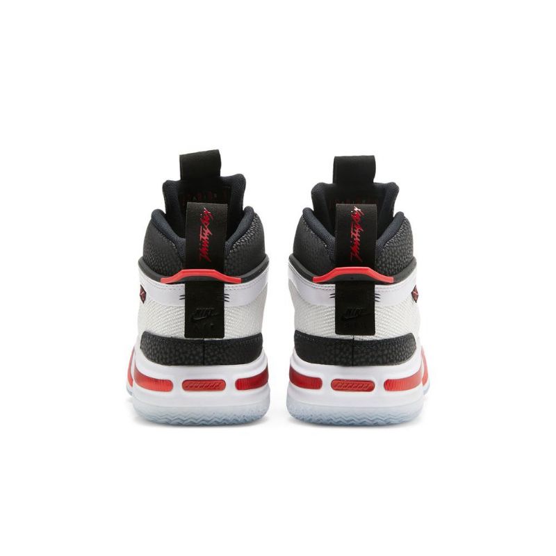 Air Jordan 36 Fehér Fekete Piros Férfi Cipő