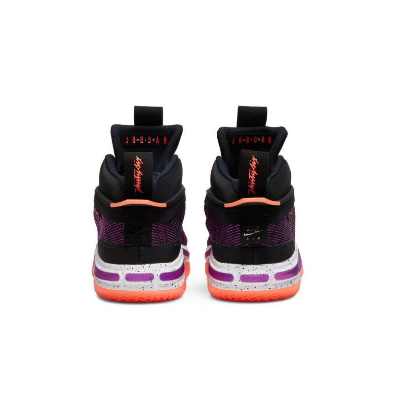 Air Jordan 36 Fekete Lila Fehér Rózsaszín Férfi Cipő