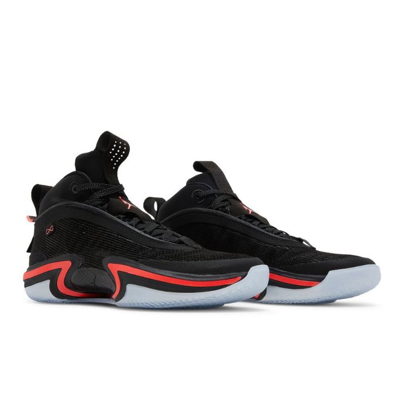 Air Jordan 36 Fekete Piros Férfi Cipő