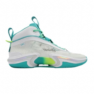 Air Jordan 36 Guo Ailun Pf Fehér Kék Zöld Férfi Cipő