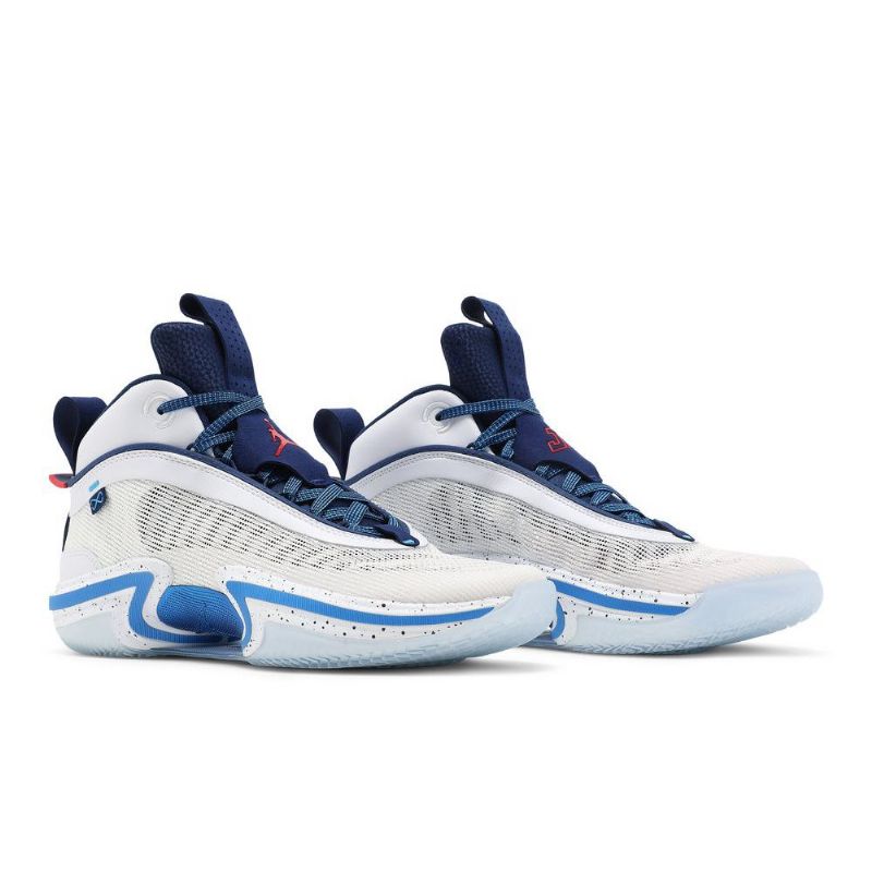 Air Jordan 36 Jayson Tatum Se Fehér Kék Piros Férfi Cipő