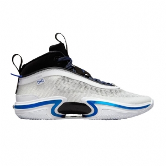 Air Jordan 36 Pf Fehér Fekete Kék Férfi Cipő