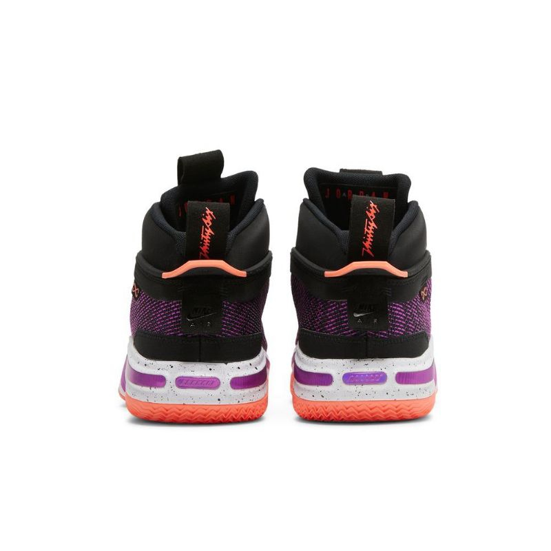 Air Jordan 36 Pf Fekete Lila Rózsaszín Férfi Cipő