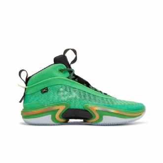 Air Jordan 36 Zöld Fekete Arany Férfi Cipő