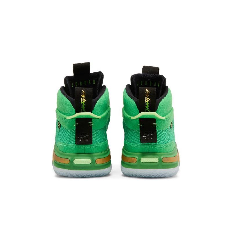 Air Jordan 36 Zöld Fekete Arany Férfi Cipő