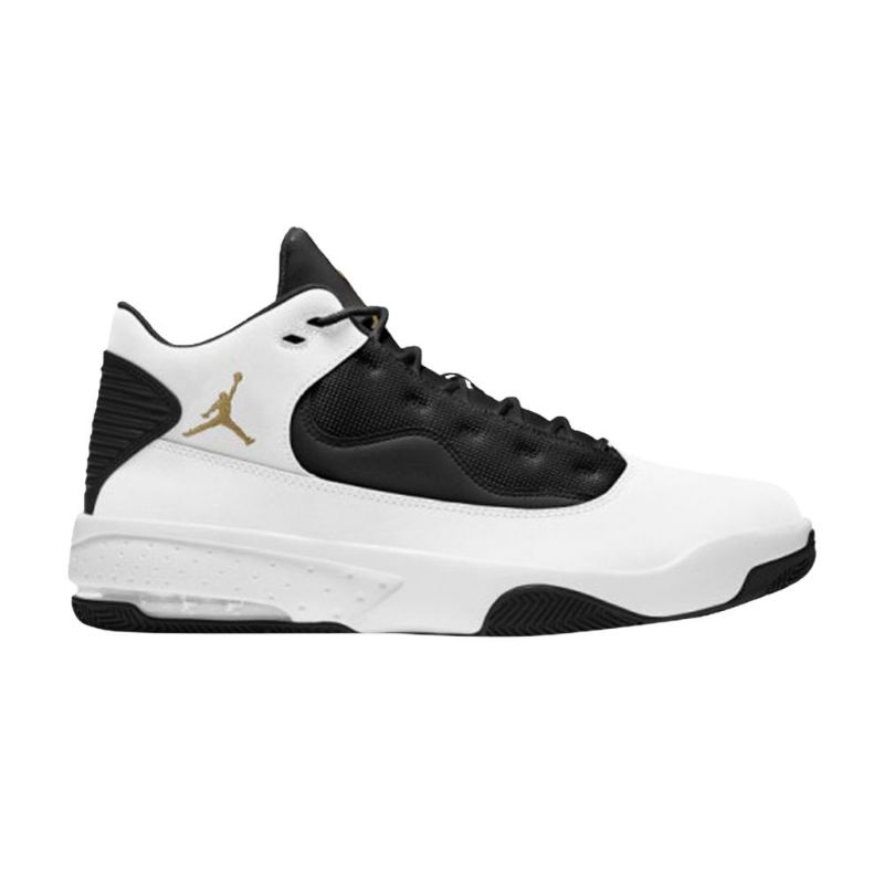 Air Jordan Max Aura 2 Fehér Fekete Arany Férfi Cipő