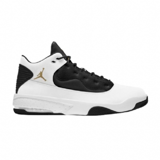 Air Jordan Max Aura 2 Fehér Fekete Arany Férfi Cipő