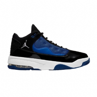 Air Jordan Max Aura 2 Fekete Kék Fehér Férfi Cipő