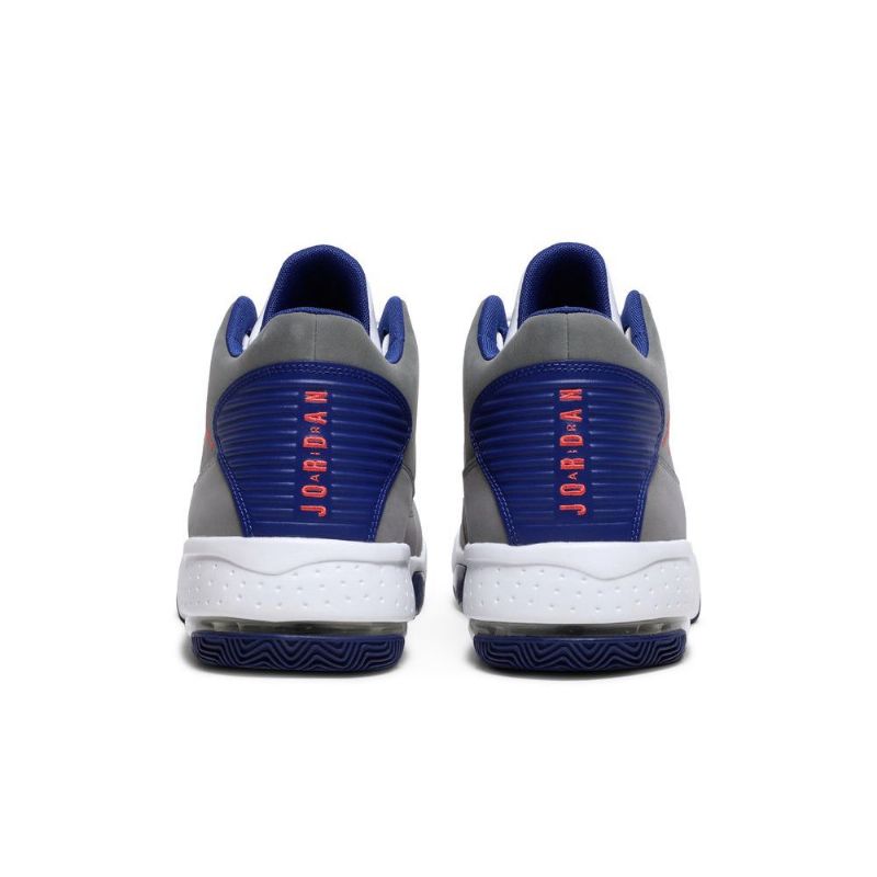 Air Jordan Max Aura 2 Szürke Fehér Kék Piros Férfi Cipők