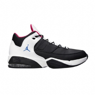 Air Jordan Max Aura 3 Fekete Fehér Rózsaszín Kék Férfi Cipő
