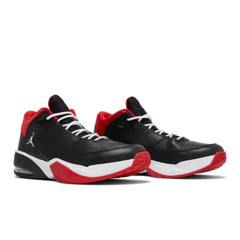 Air Jordan Max Aura 3 Fekete Piros Fehér Férfi Cipő